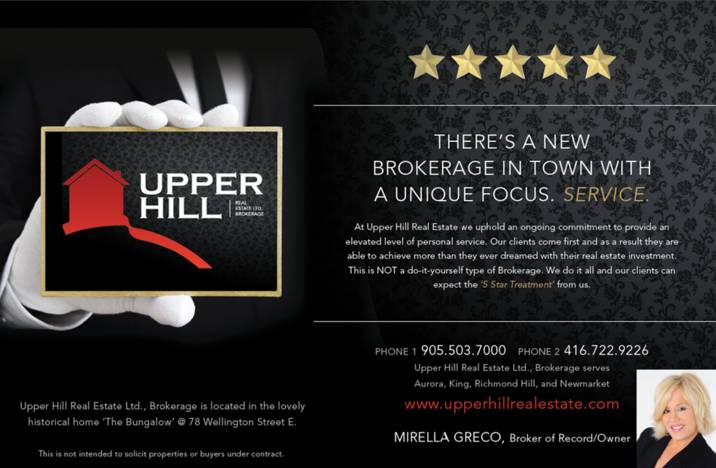 Upper Hill real Estate Ad